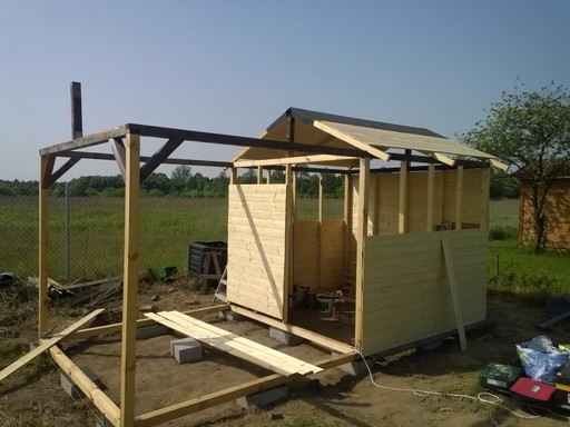 budowa domku ogrodowego